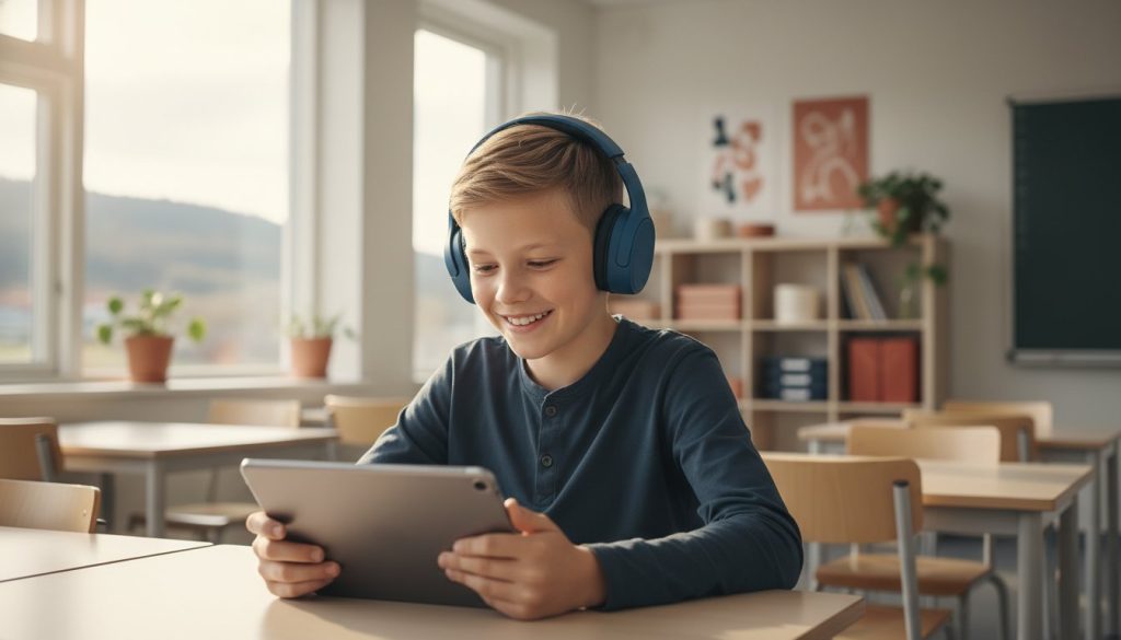 Pedagogisk bruk av hodetelefoner: Slik skaper du bedre læring i klasserommet