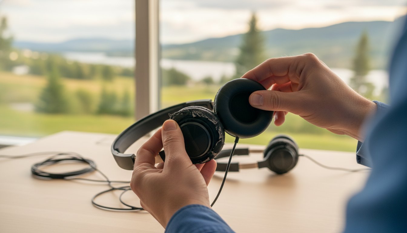 Slik bytter du øreputer på skole-headset: En komplett guide for lærere og IT-ansvarlige