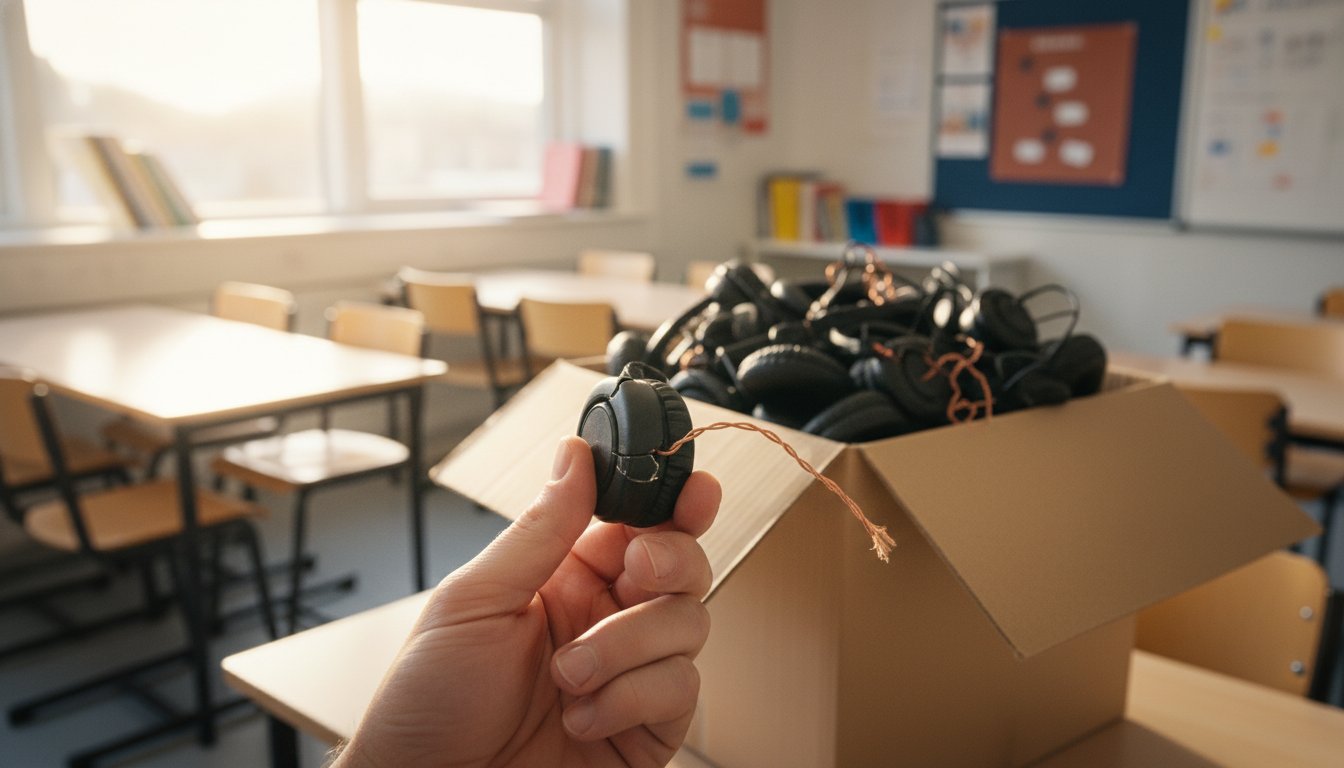 TCO for hodetelefoner: Slik sparer skolen tusenvis av kroner