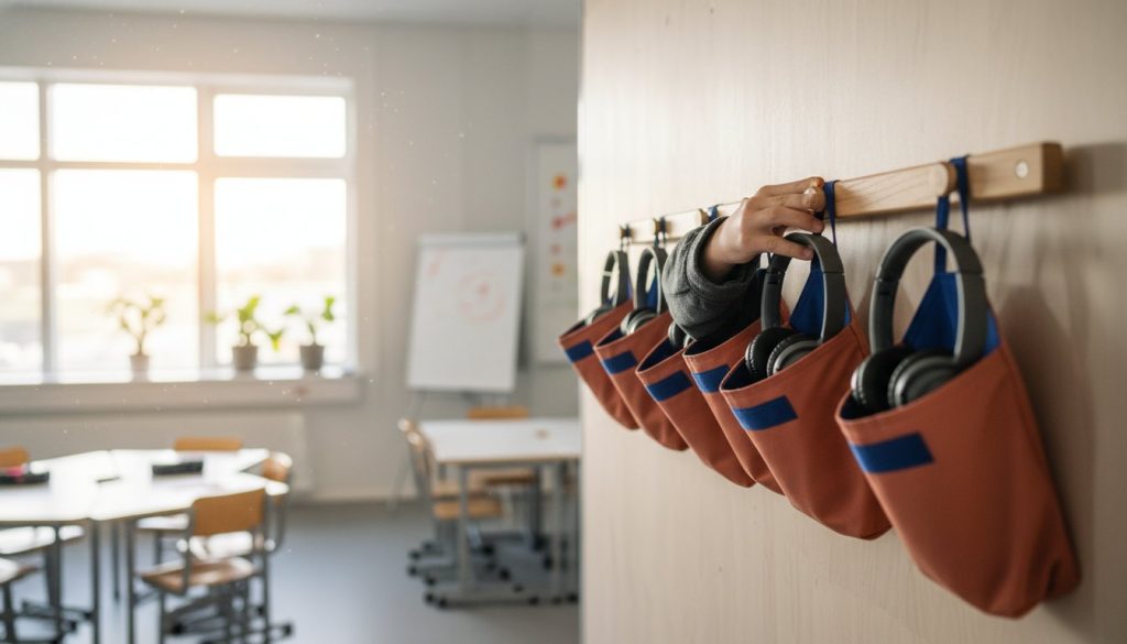 Oppbevaringspose for hodetelefoner: En guide til lengre levetid i skolen